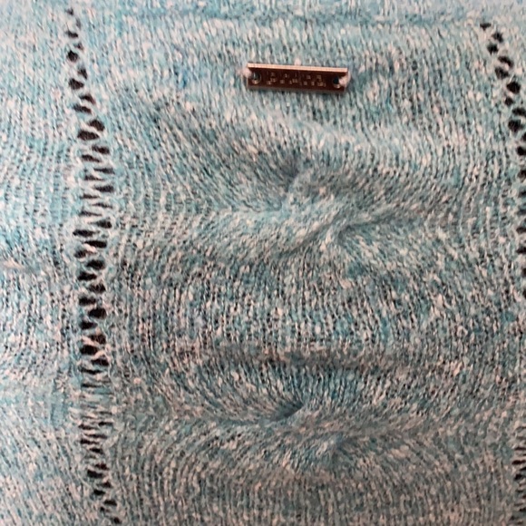 PrAna cable light weight sweater in a beautiful turquoise. Excellent condition - Picture 5 of 10